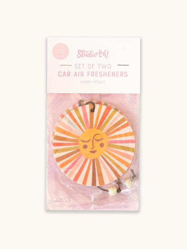 Studio Oh Retro Sunshine Car Air Freshener