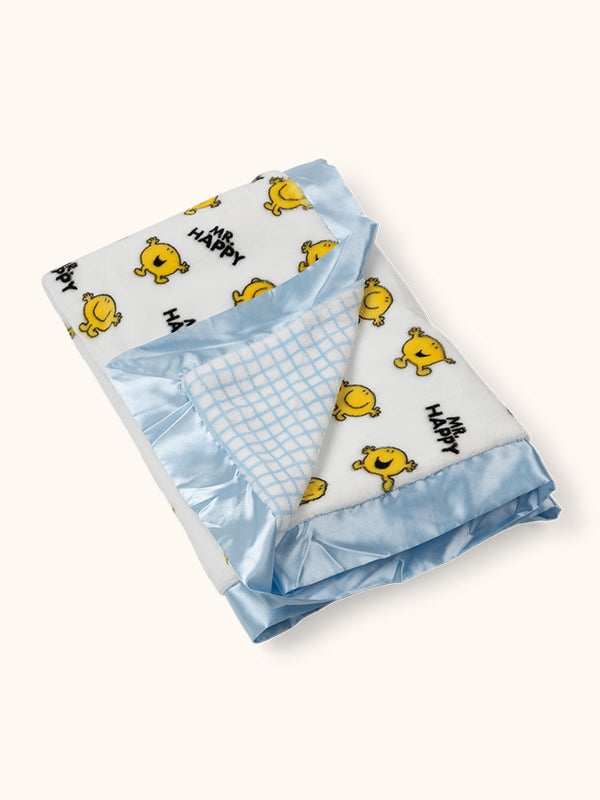 Studio Oh Reversible Baby Blanket Mr. Happy™