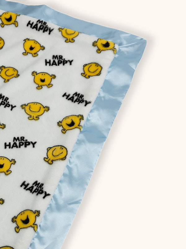 Studio Oh Reversible Baby Blanket Mr. Happy™