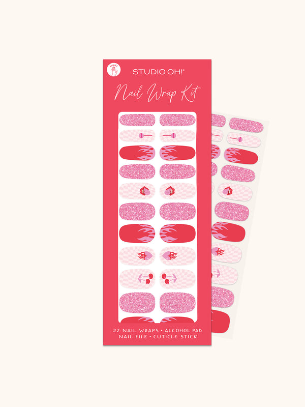 Studio Oh Rock On Mani Nail Wrap Kit