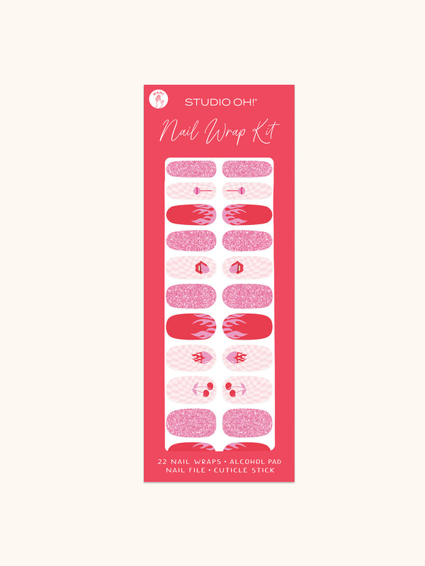 studio oh Rock on Mani Nail Wrap Kit