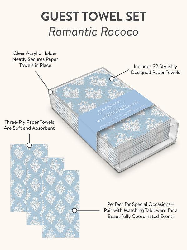 Studio Oh Romantic Rococo Guest Towel Set