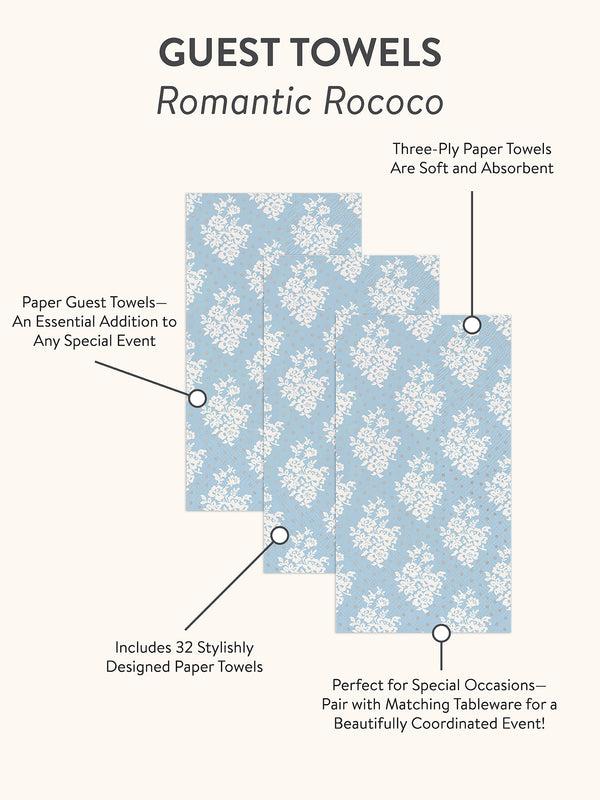 Studio Oh Romantic Rococo Guest Towels