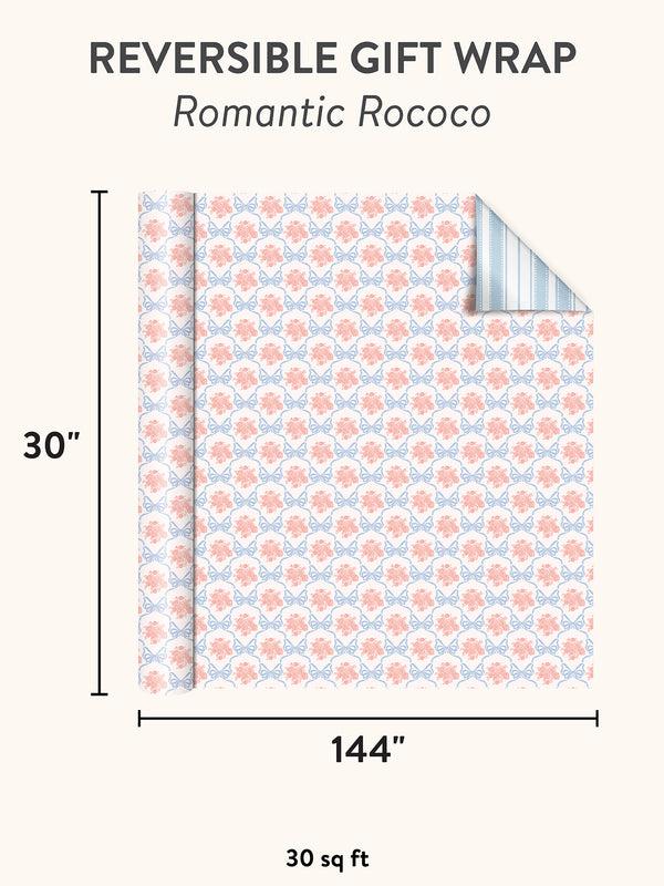 Studio Oh Romantic Rococo Reversible Gift Wrap