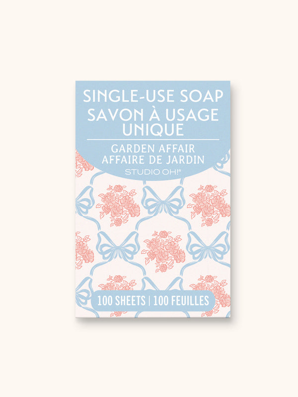 studio oh Romantic Rococo Single-Use Soap Sheets