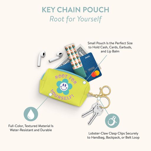 Studio Oh Root For Yourself Key Chain Pouch