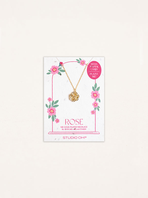 Studio Oh Rose Bloom Necklace