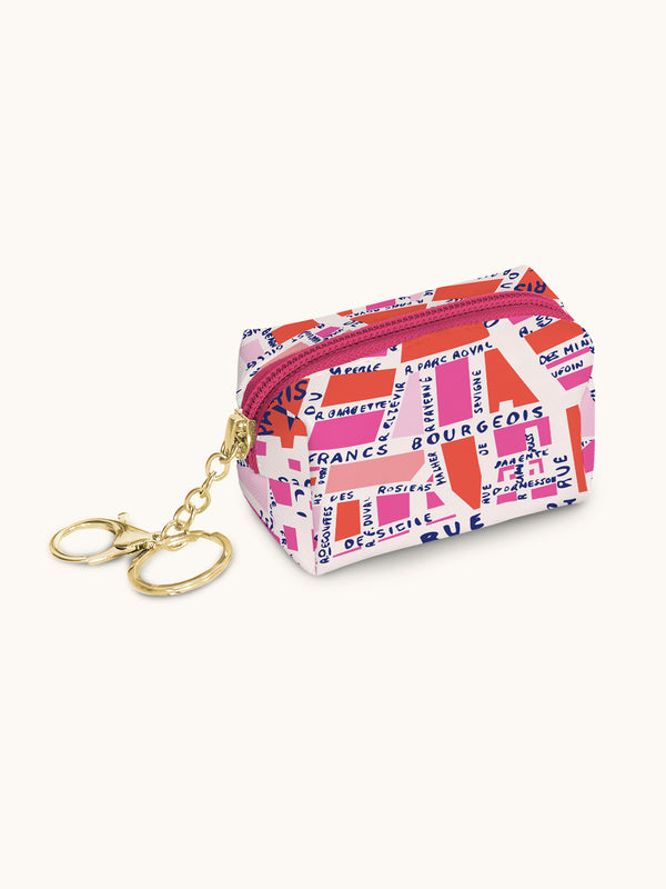 Studio Oh Rues De Paris Key Chain Pouch