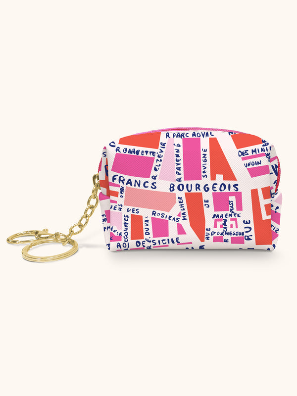 studio oh Rues De Paris Key Chain Pouch