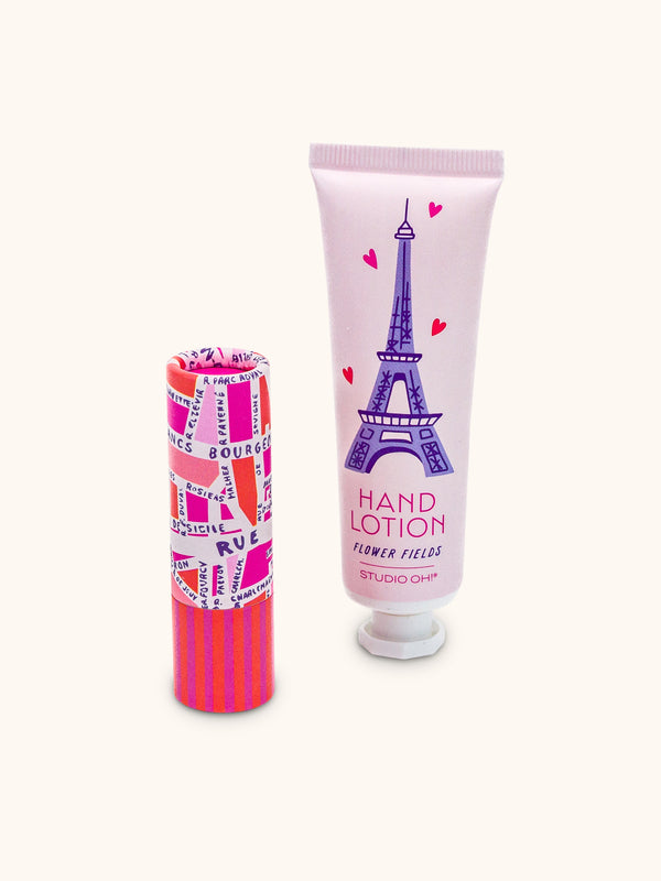 Studio Oh Rues De Paris Lip Balm & Hand Lotion Set