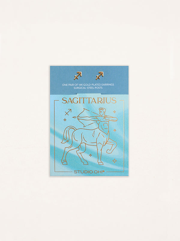 Studio Oh Sagittarius Zodiac Earrings