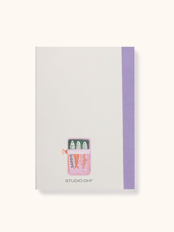 Studio Oh Sardine Snack Artisan Notebook