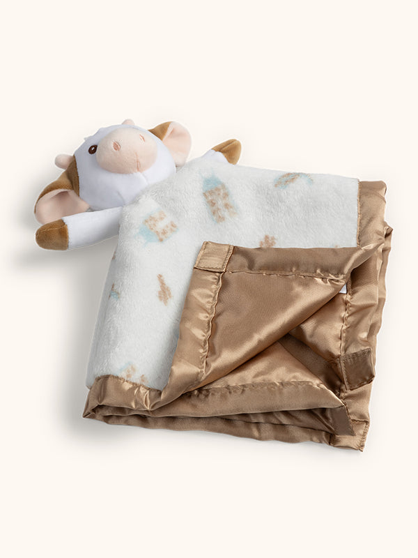 Studio Oh Security Blanket - Howdy Partner Blue