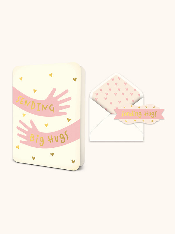 studio oh Sending Big Hugs Deluxe Greeting Card