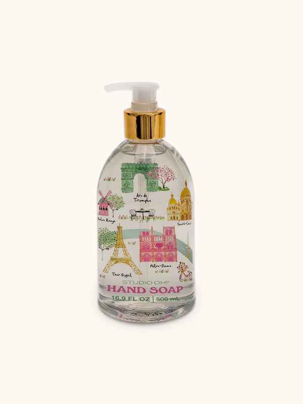 studio oh Sights of Paris Liquid Hand Soap