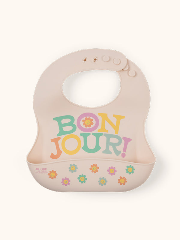 Studio Oh Silicone Bib - Bonjour Bébé