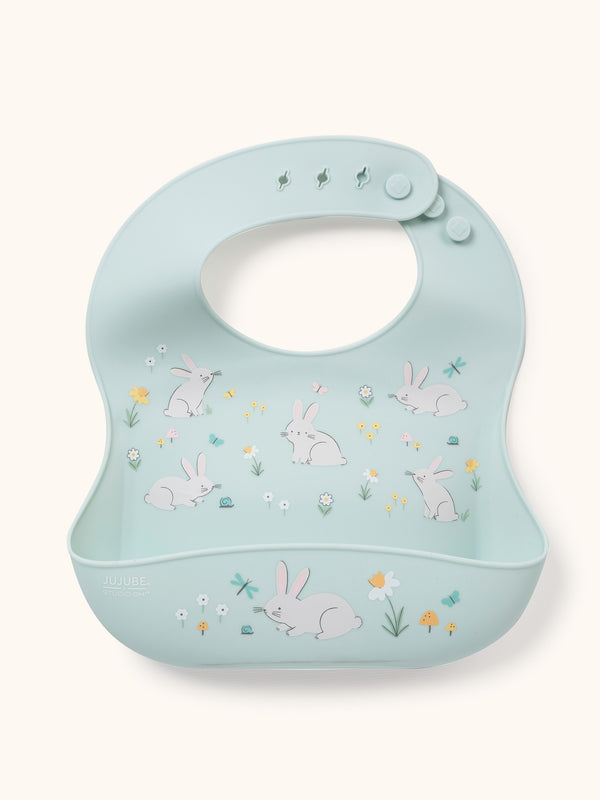 Studio Oh Silicone Bib - Bunny Hollow