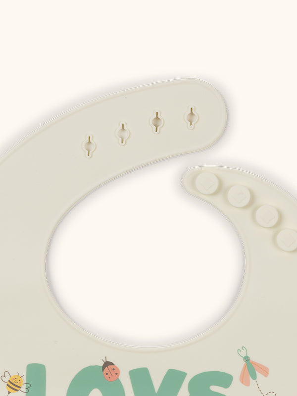 Studio Oh Silicone Bib - Love Bug