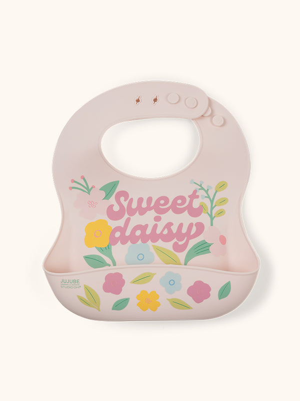 Studio Oh Silicone Bib - Sweet Daisy