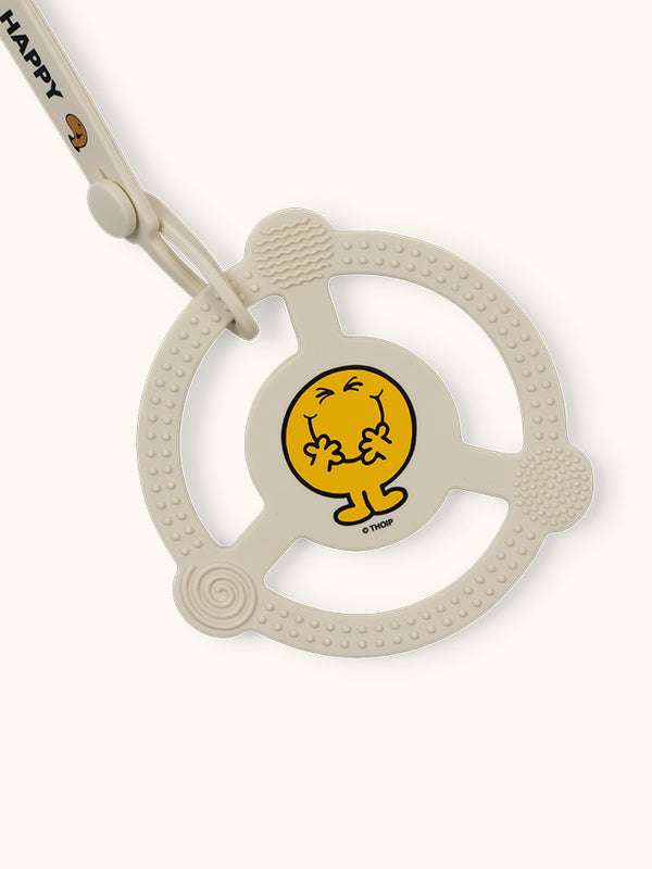 Studio Oh Silicone Teether Ring - Mr. Happy™