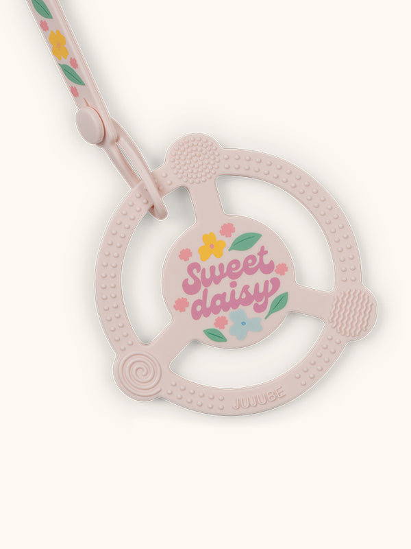 Studio Oh Silicone Teether Ring Sweet Daisy