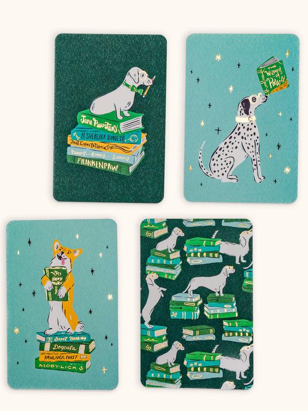 Studio Oh Smart Pups Note Card Set With Stickers