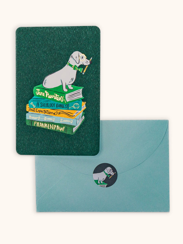 Studio Oh Smart Pups Note Card Set With Stickers