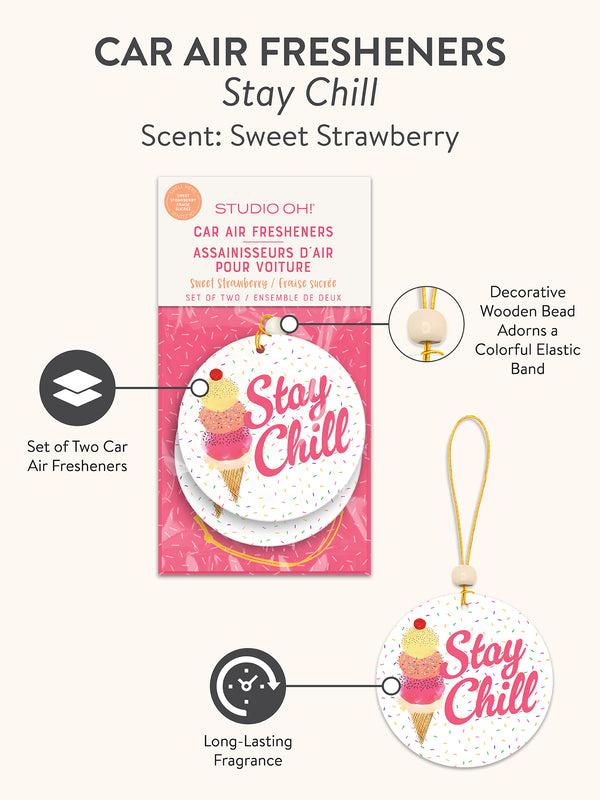 Studio Oh Stay Chill Car Air Freshener