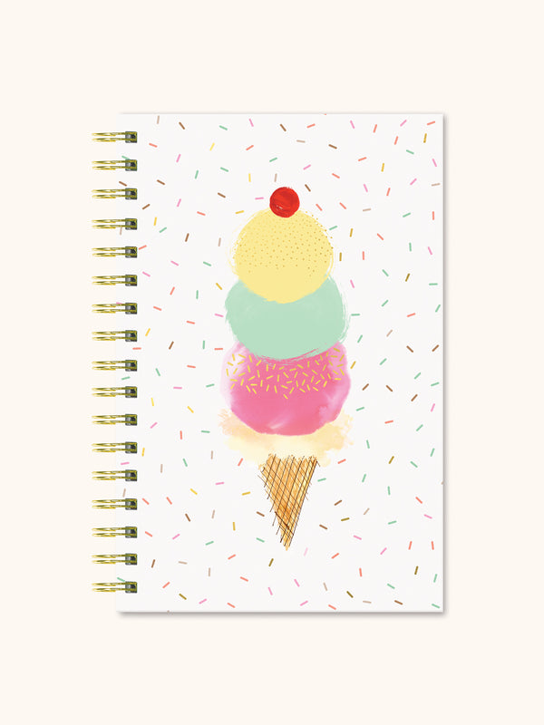 studio oh Stay Chill Medium Spiral Notebook