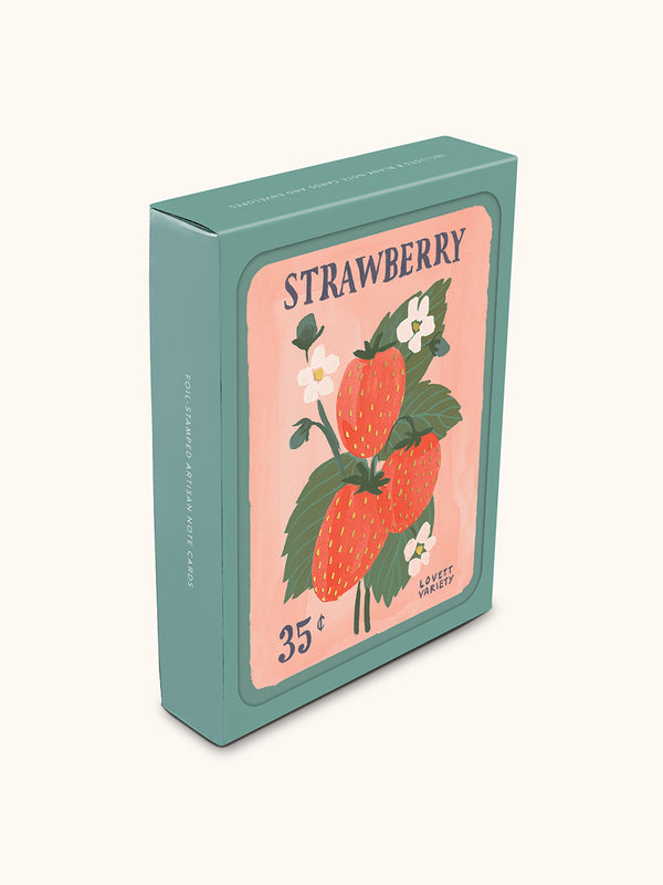 studio oh Strawberry Seeds Artisan Note Cards