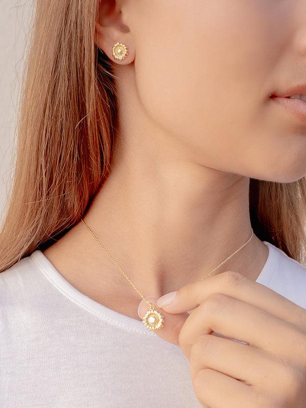 Studio Oh Sunflower Bloom Necklace