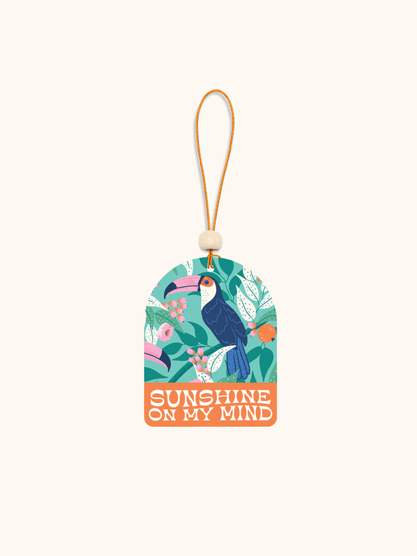 studio oh Sunshine on My Mind Car Air Freshener