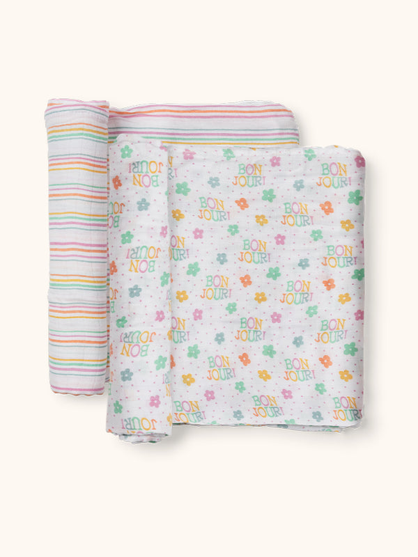 Studio Oh Swaddle Blanket Set - Bonjour Bébé