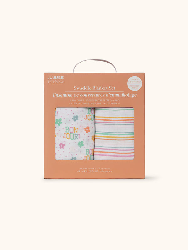 studio oh Swaddle Blanket Set - Bonjour Bébé