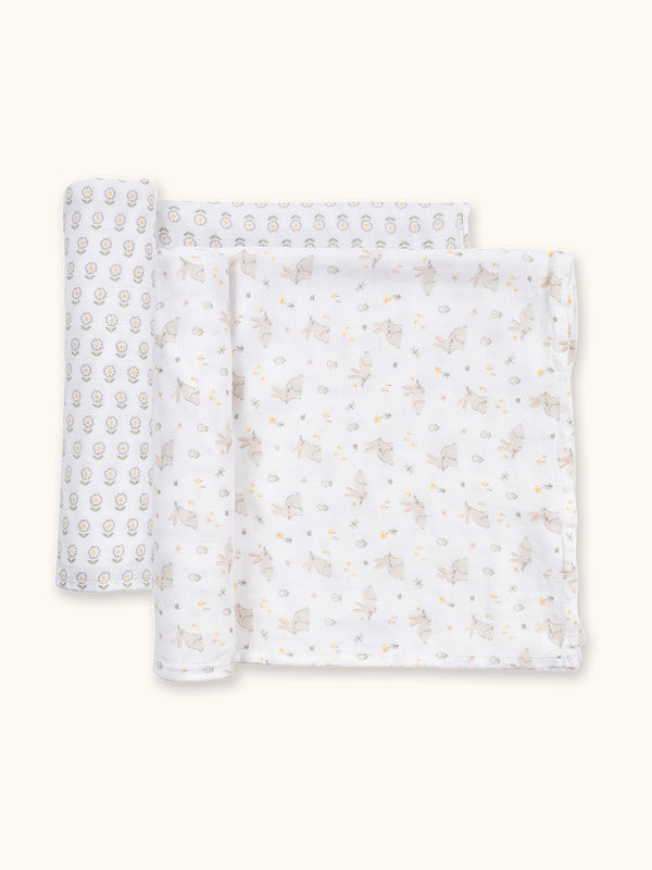 Studio Oh Swaddle Blanket Set - Bunny Hollow