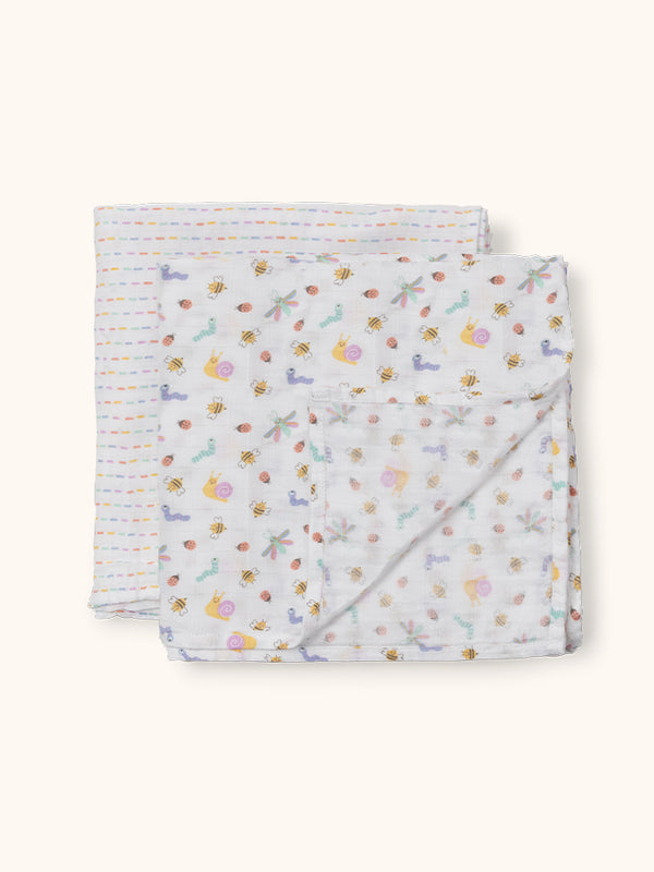 Studio Oh Swaddle Blanket Set - Love Bug