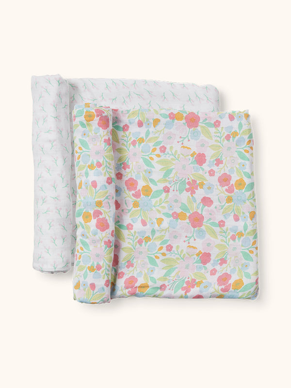 Studio Oh Swaddle Blanket Set - Sweet Daisy