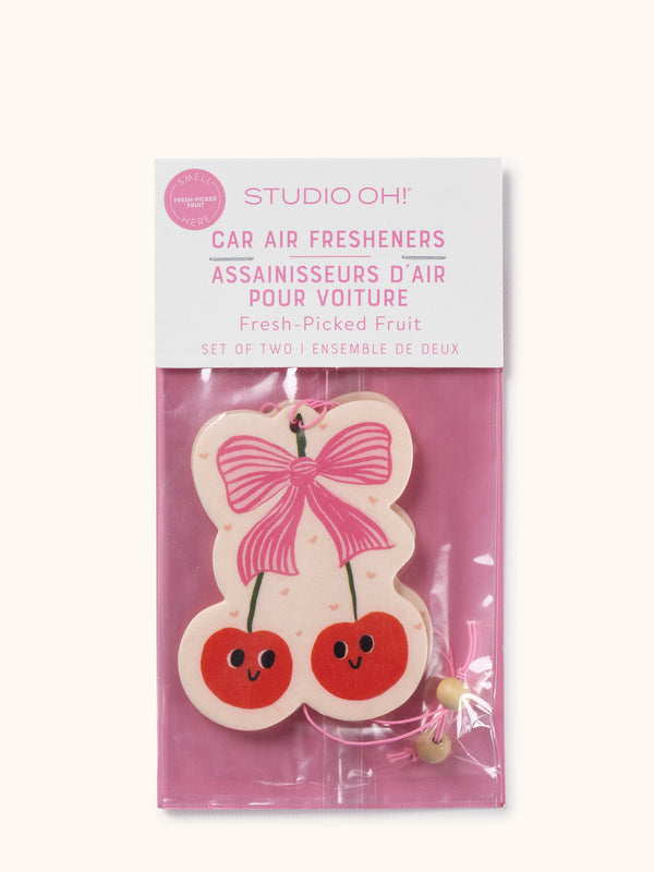 studio oh Sweetest Cherry Car Air Freshener