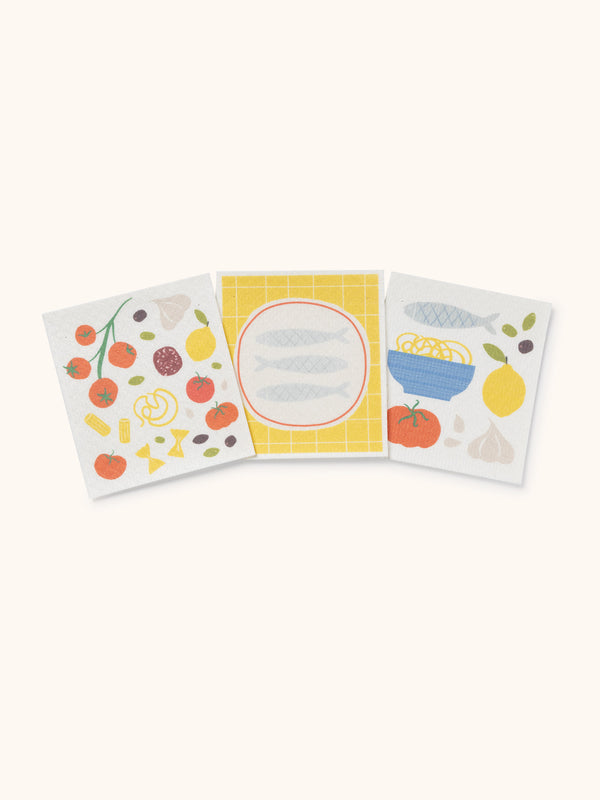 Studio Oh Taste Of Italy Do-It-All Dishcloths