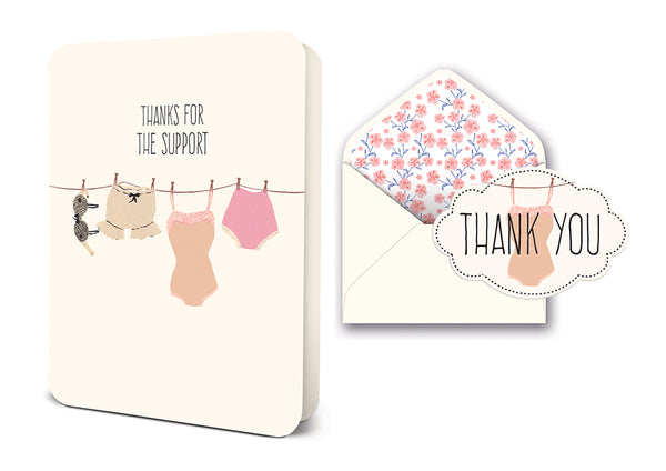 studio oh Thanks Deluxe Greeting Card