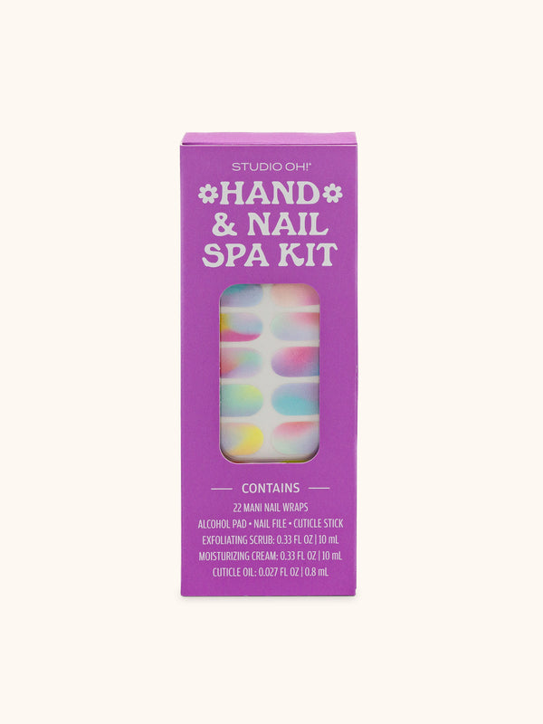 studio oh Tie-Dye Swirls Hand & Nail Spa Kit