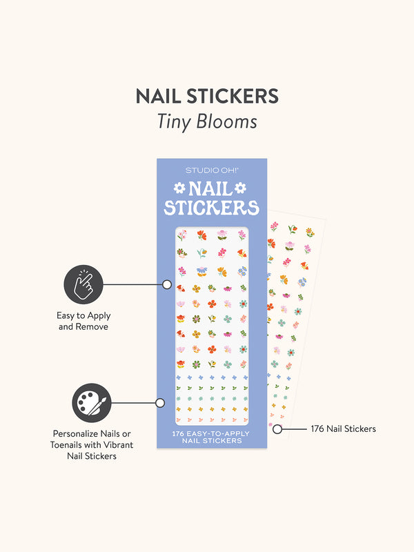 Studio Oh Tiny Blooms Nail Stickers