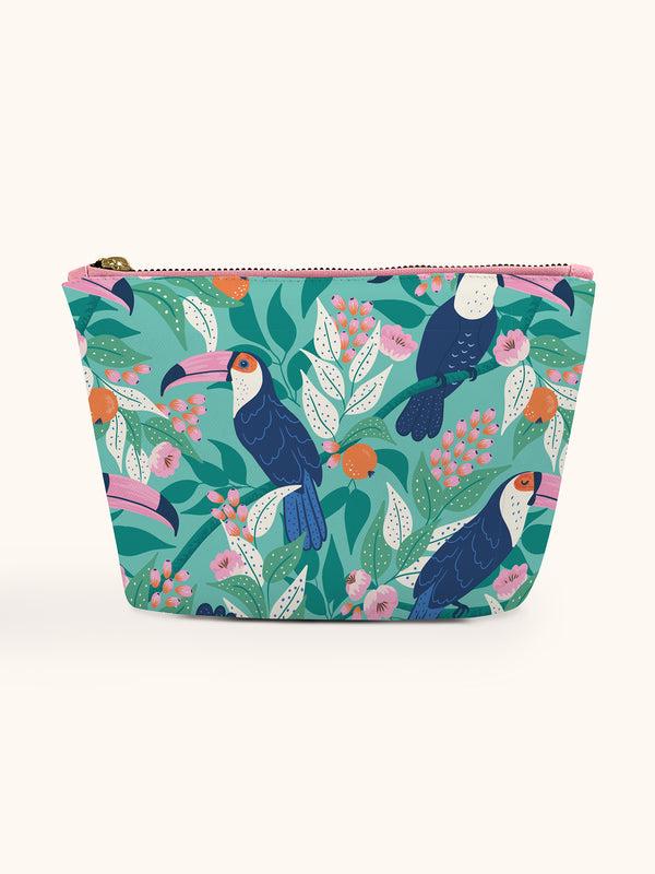 studio oh Tropical Paradise Clutch Cosmetic Pouch