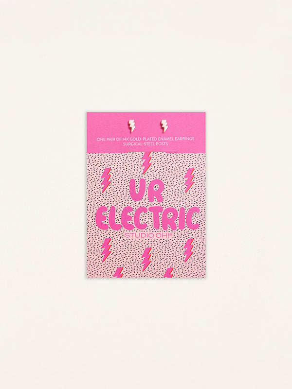 Studio Oh U R Electric Good Day Earrings