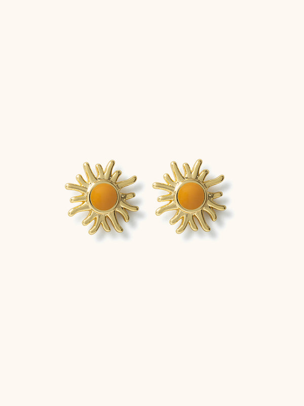 studio oh U R Golden Good Day Earrings