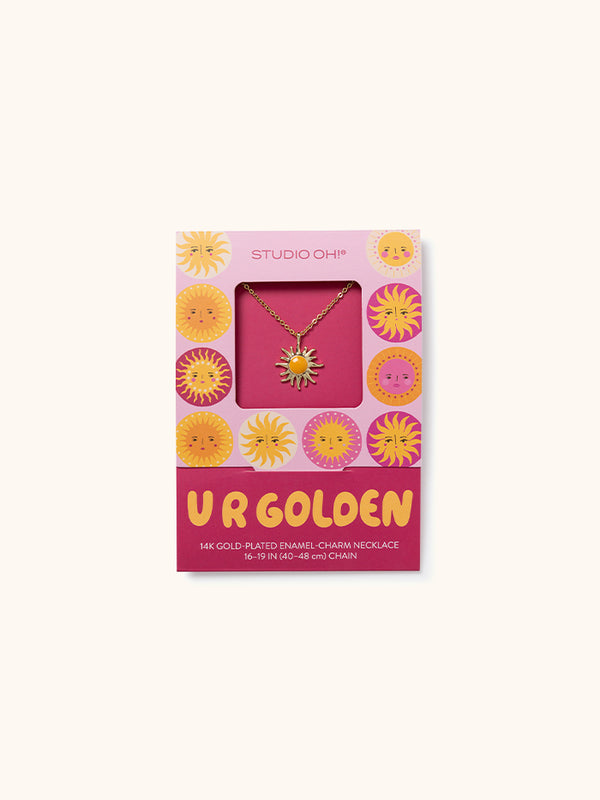 Studio Oh U R Golden Good Day Necklace