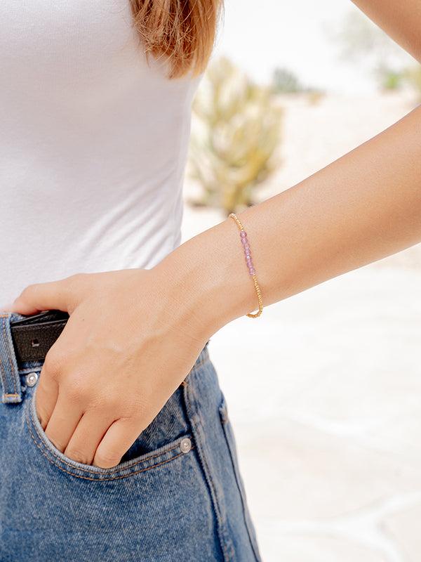 Studio Oh Violet Aura Energy Bracelet