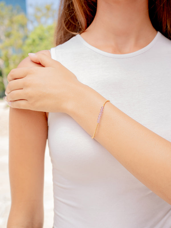 Studio Oh Violet Aura Energy Bracelet