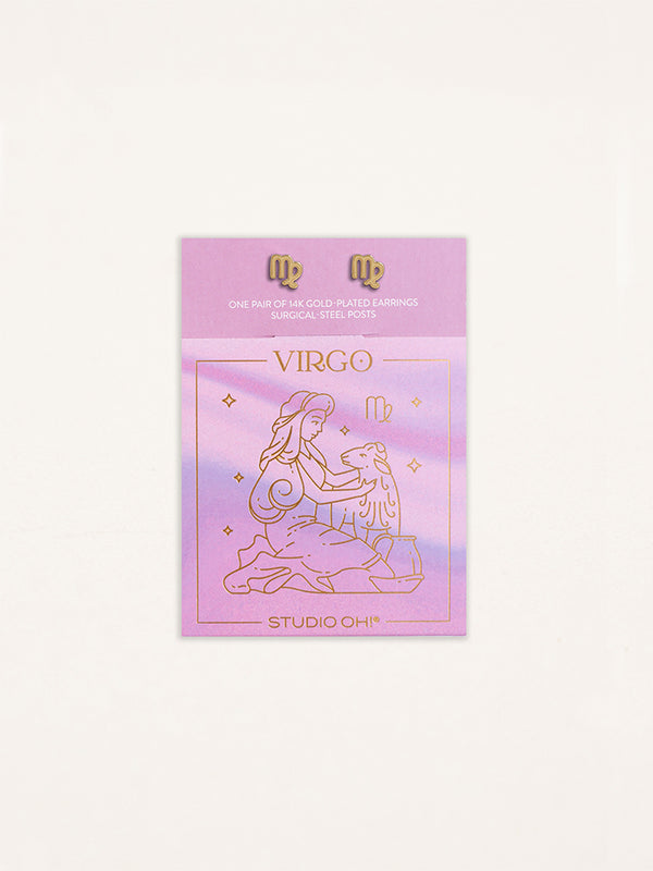 Studio Oh Virgo Zodiac Earrings