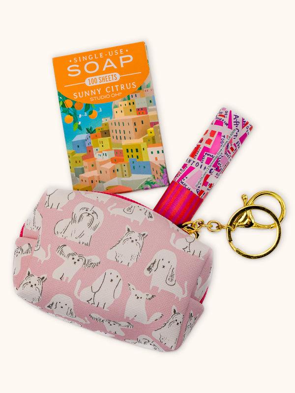 Studio Oh Watchdogs Key Chain Pouch